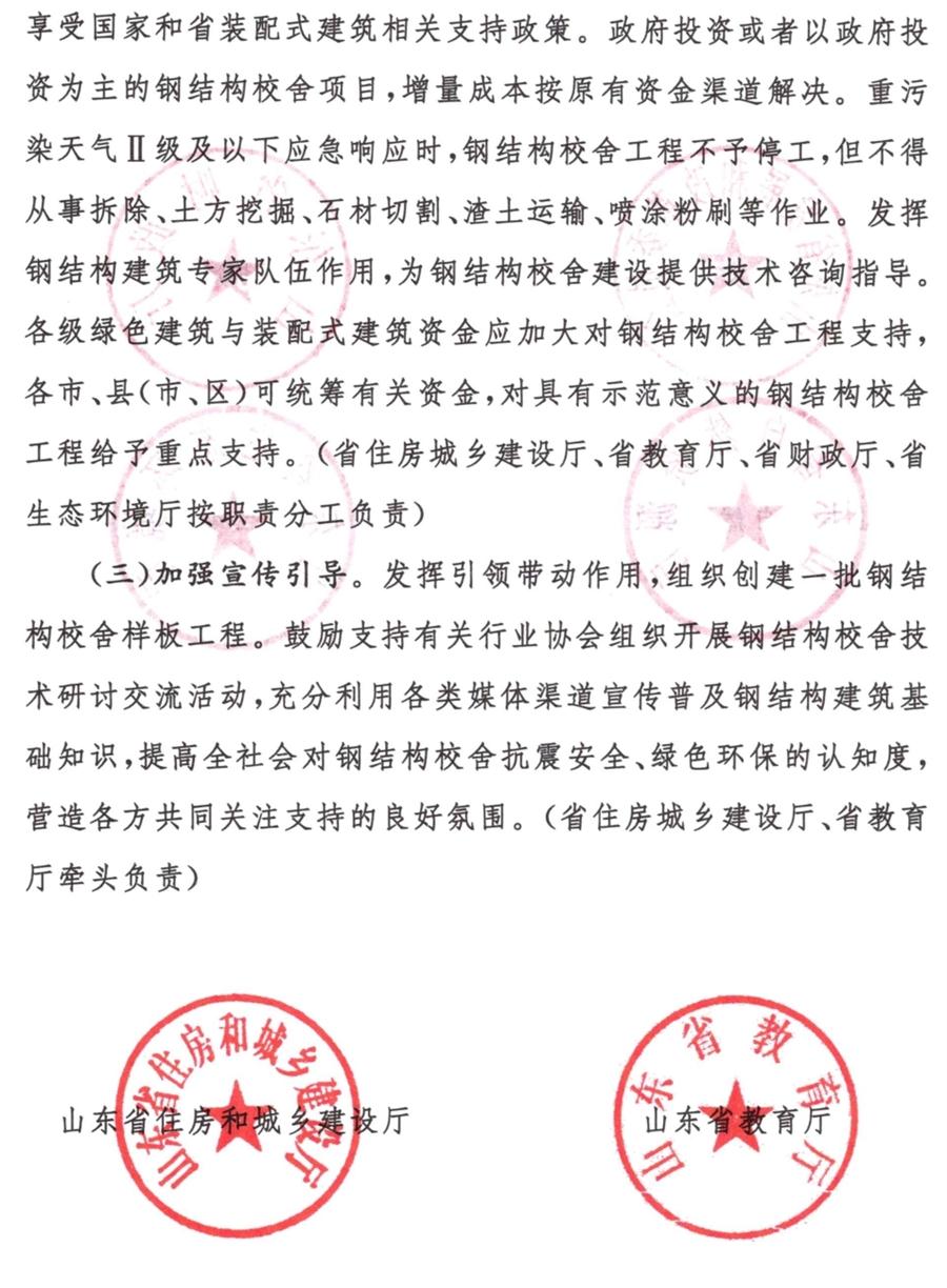 鋼結(jié)構(gòu)校舍建設(shè) 政策扶持知多少！(圖5)